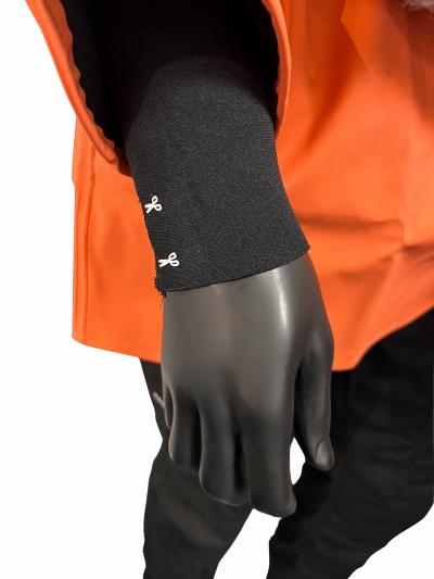 Bontex/Heavy Duty, regnjakke, m/neoprenmanchet, orange, Hov