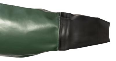 Bontex comfort, regnjakke m/ gummimanchet, grøn, Hovednr.