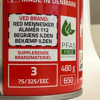112, Brandslukker, 400ml