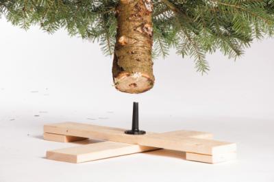 Quick Dorn juletræsfod, 40 cm m/dorn, 10 stk pr. pakke