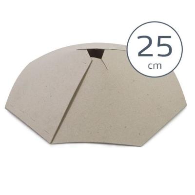 Planteplade, mod ukrudt, genbrugspap, Ø 25 cm