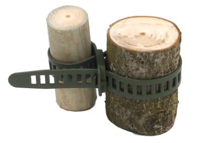 Softbinder, opbinding, grøn, 180 x 7 mm, 50 stk.