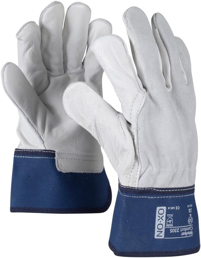 OX-ON, Oksehudshandsker, worker comfort 2305, hovednr.