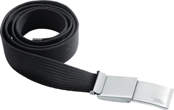 Fjällräven, Canvas, bælte, sort/550, B: 4 cm, L: 120 cm