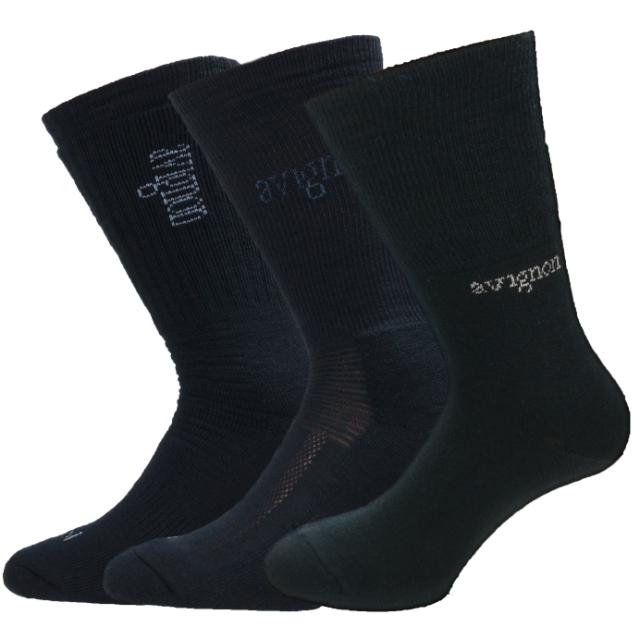Avignon uldstrømpe, Luxus 3-Pack,  Hovednummer