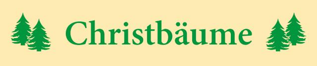 Juletræsbanner  Christbäume 60X285 cm Polyester
