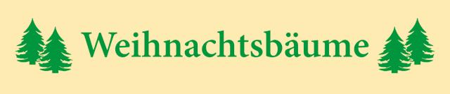 Juletræsbanner  Weihnachtsbäume, beige/grøn 60X285 cm Polyes