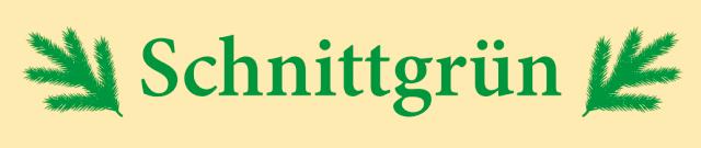 Juletræsbanner  Schnittgrün 60X285 cm Polyester