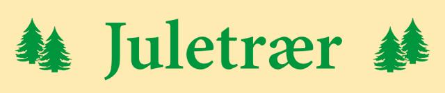 Juletræsbanner  Juletrær (norsk) 60X285 cm Polyester