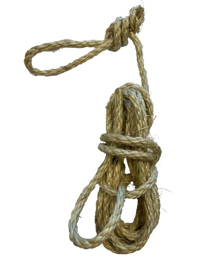 Pallereb, med øje, sisal,  3,2 m, 234/936 stk.