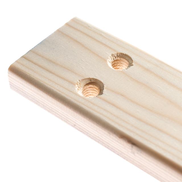 Sidebrædder JP til HD2412 paller , varmeb. samlesæt ,rød