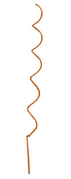 Topspiral, u/ring Plastbelagt 100 stk./bundt