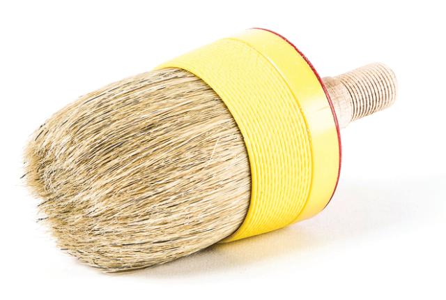 Penselhoved til penselsprøjte