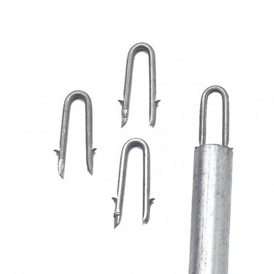 Kramper m/modhager, 1 kg,  t/skovhegn,  ca.100 stk. pr pose