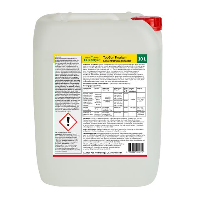 Top Gun Finalsan 10 l, reg. nr.  364-12, 600 liter pr.