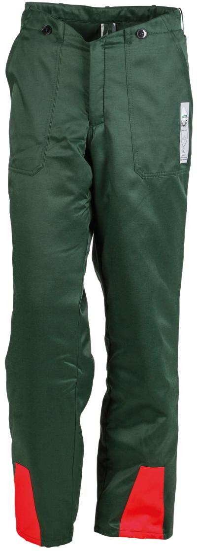 Bontex, sikkerhedsbukser, grøn, str. 44 (78 cm)