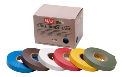 MAX, mærkebånd, BIO, 0,10 mm, 40 m/rulle, 10 ruller, hvid